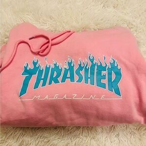Thrasher hoodie in pink